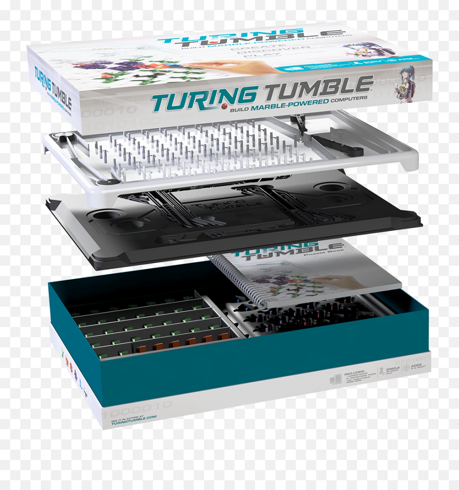 Turing Tumble Mechanical Computer - Turing Tumbler Emoji,Emoji Window Art Creativity Kids