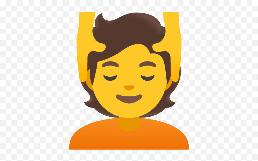 Person Getting Massage Emoji - Emoji,Massage Emoji Service Meaning