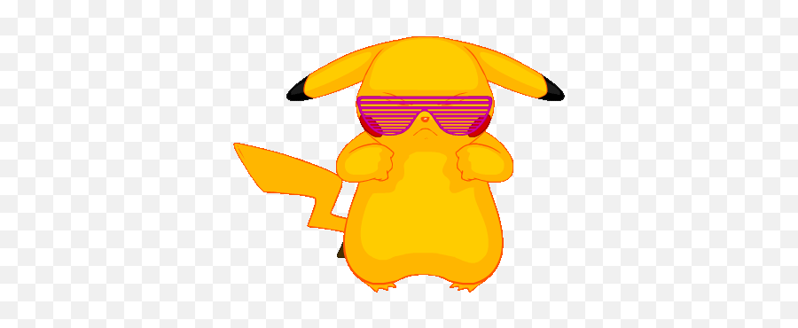 Top Pikachu Dancing Stickers For - Transparent Pokemon Dancing Gif Emoji,Pikachu Emoji