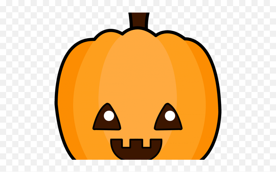 Pumpkin Clipart Basic - Transparent Jack O Lantern Transparent Pumpkin Cartoony Emoji,Squash Emoticon