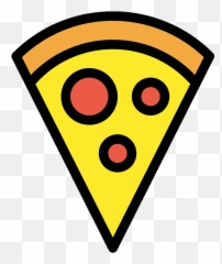 Pizza Emoji Clipart - Dot,Pizza Emoji Png