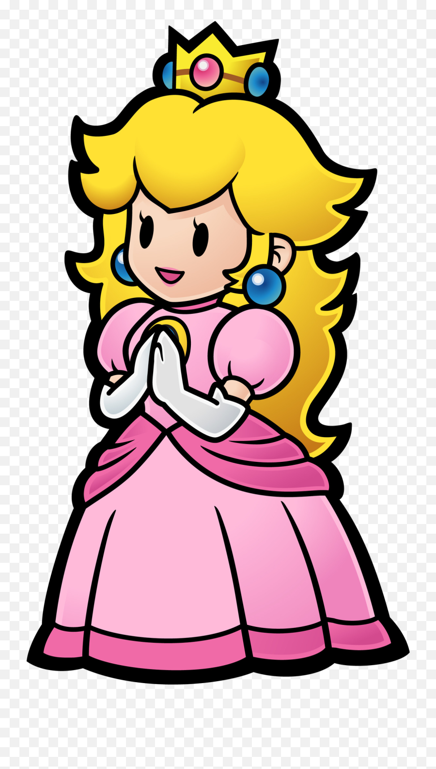 Princess Peach Png Image Png Svg Clip Art For Web Emoji,Peach Emoji Computer