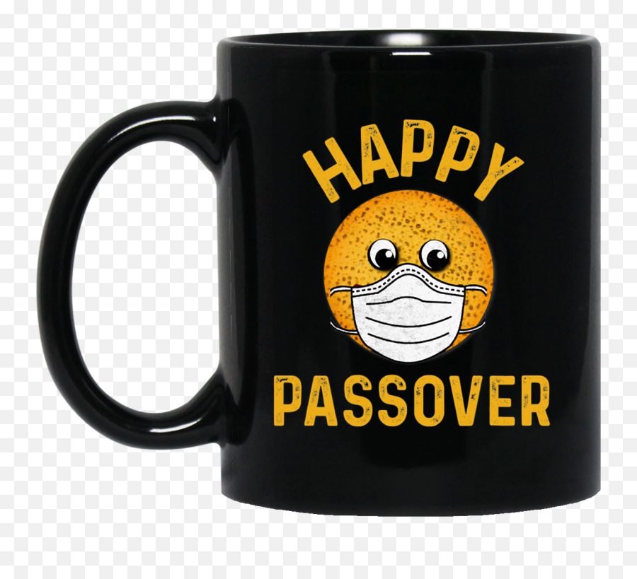 Happy Passover 2021 Matzah Wearing Face - Magic Mug Emoji,Happy Jewish Emoticon
