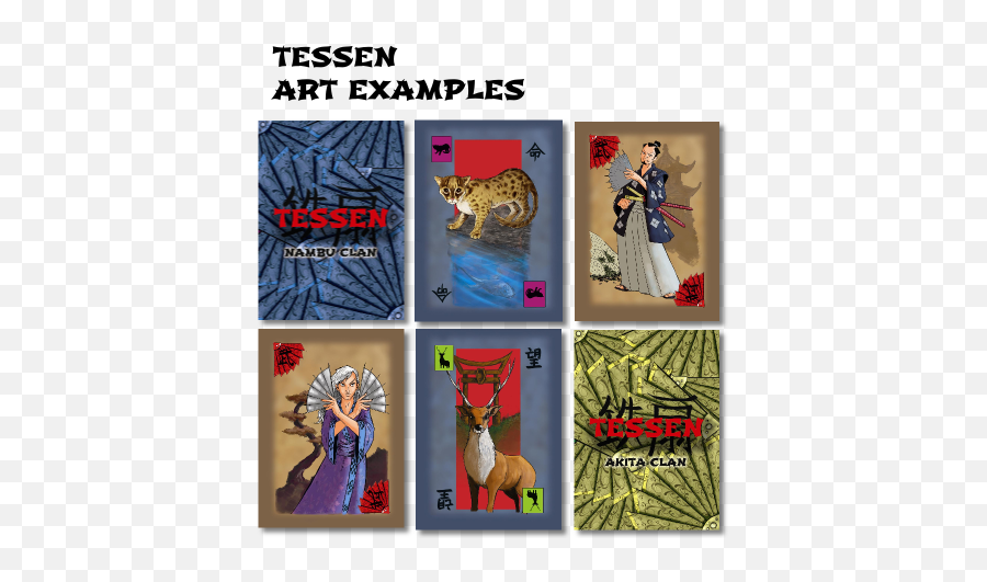 Tessen - Fictional Character Emoji,Board Game Guess Emotion