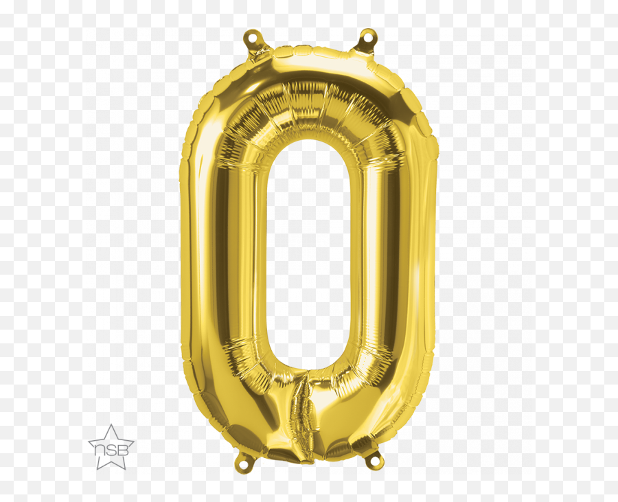 16 Letter - O Gold Shape Qualatex Foil Balloon North 20 Number Foil Balloon Emoji,Golden Shower Emoji