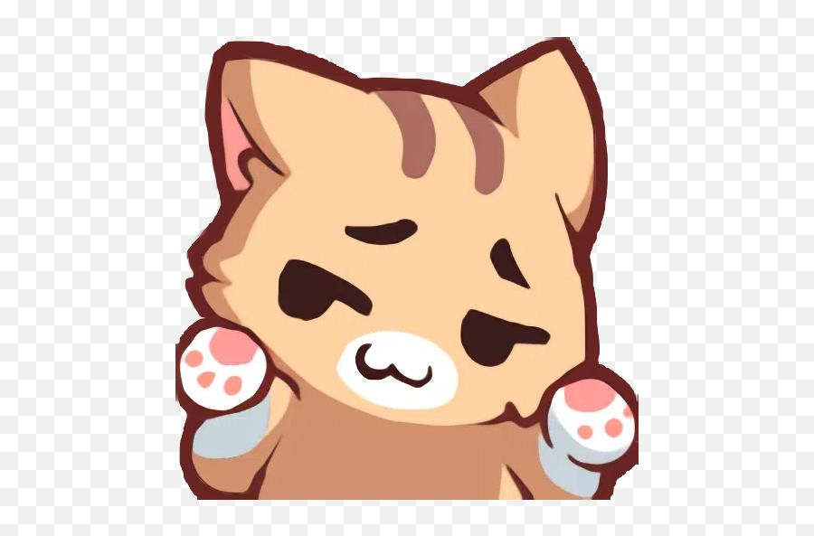 Neko Sticker Pack - Stickers Cloud Emoji,Anime Neko Emoticons