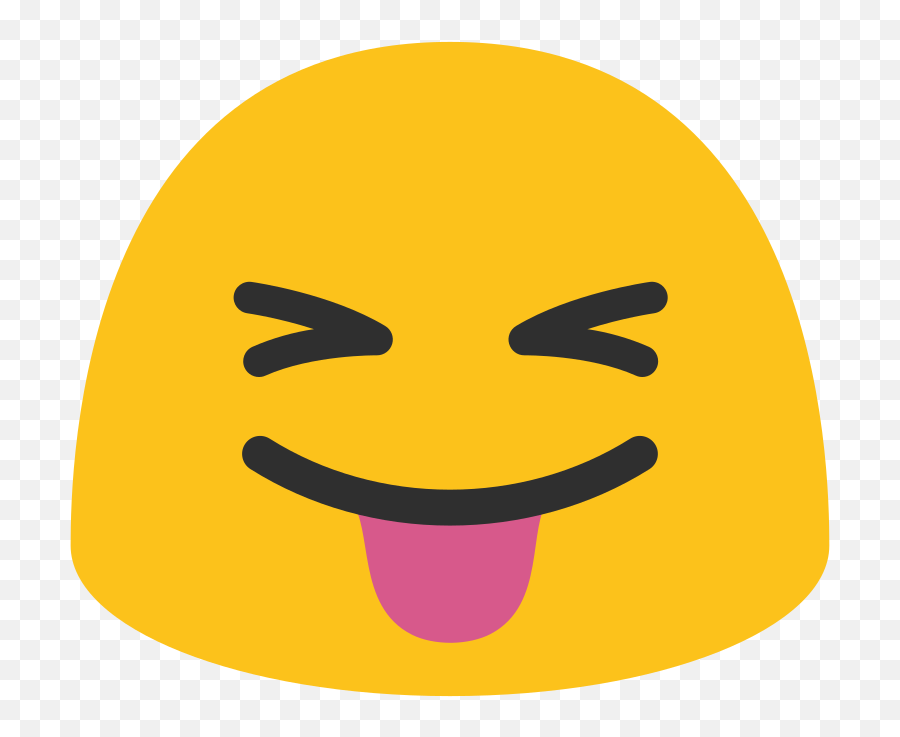 Winking Face With Tongue Emoji - Android Wink Emoji,Wink Tongue Emoji