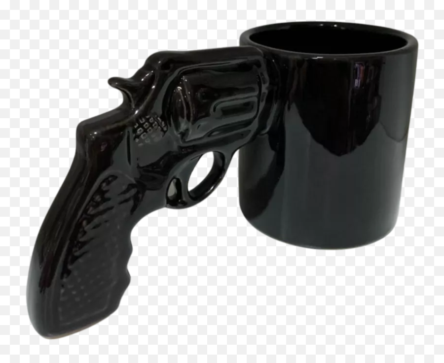 Caneca Cerâmica 3d Arma Revólver Criativa Gamer Canequinha Nunca Usado 51418487 Enjoei Emoji,Caneca Emojis