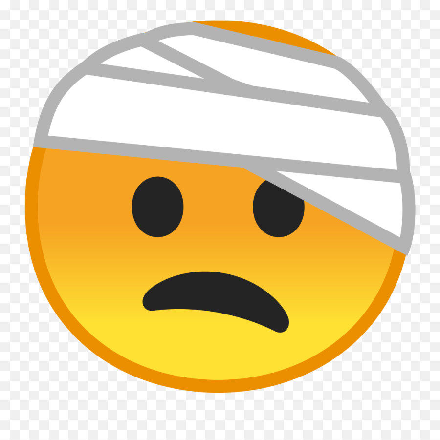 Face With Head Bandage Icon - Imagenes De Dolor De Cabeza Animadas Emoji,Gun To Head Emoji