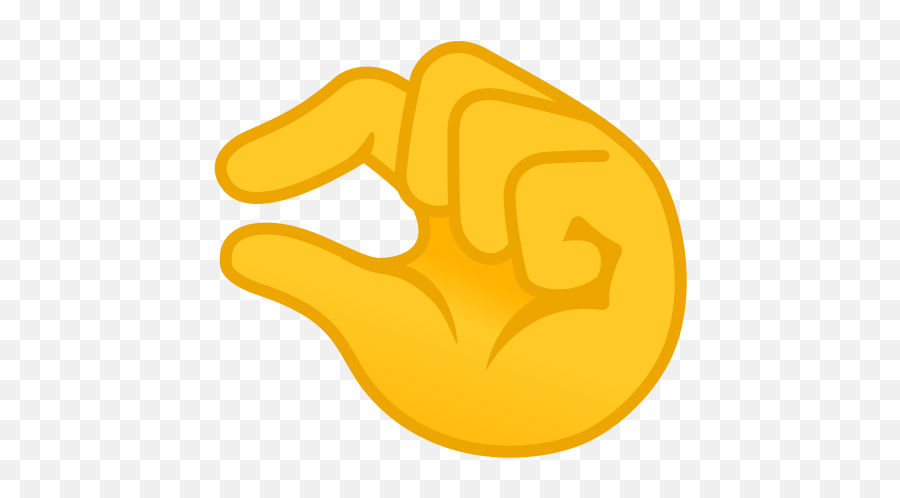 Pinching Hand Emoji,One Finger Emoji