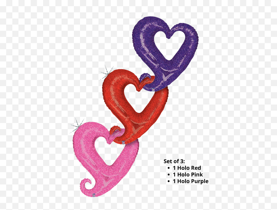 Valentineu0027s Day Balloons U2013 All American Balloons Emoji,Twitter Heart Emoji Colors, Pride