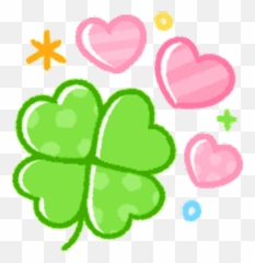 Sticker Maker - Kawaii Emojis 5,Shamrock Emoji Png