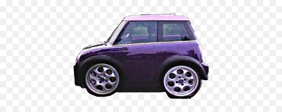 Purple Cute Tiny Sticker - Mini Cooper S Jcw Emoji,Mini Cooper Emoji