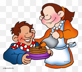 French Toast Clipart - People Eating Pancakes Clipart Emoji,French Toast Emoji