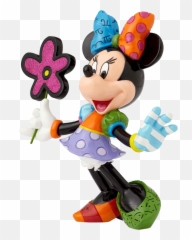 Pictures Of Minnie Mouse - Bilscreen Minnie Mouse With A Flower Emoji,Mickey Mouse Ears Emoji