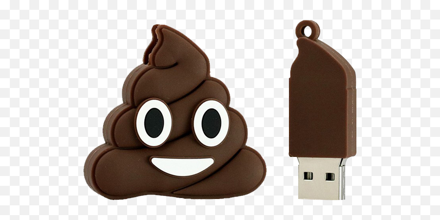 Pen Drive Usb Usb Flash Drive - Poop Emoji Usb,Emoji Flash Drive