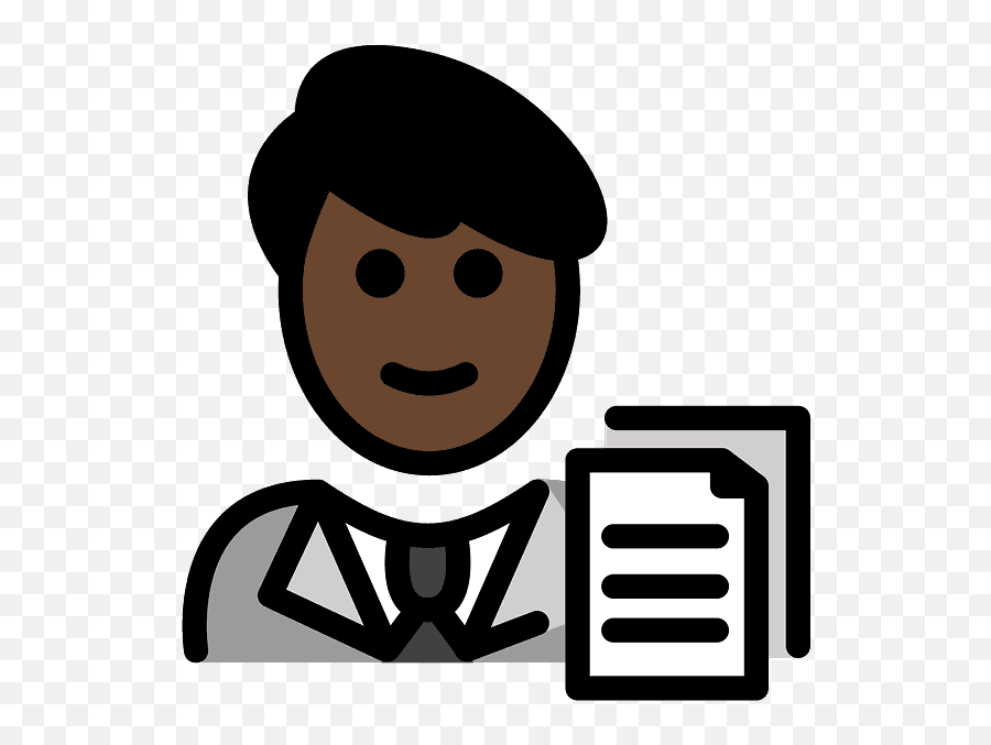 Dark Skin Tone Emoji - Funcionaria Png,Black Man Shrug Emoji