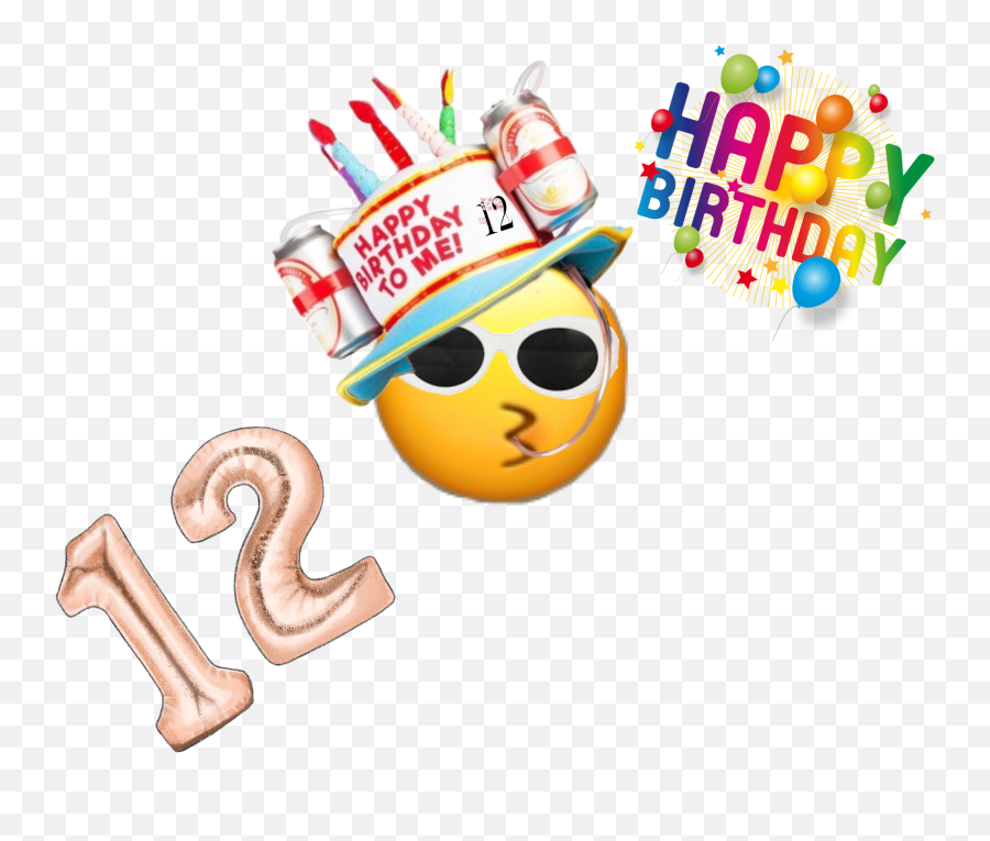 Happybirthdaytome Sticker By Ryawls - Birthday Emoji,Happ Emoji