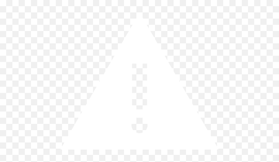 White Warning 5 Icon - Free White Warning Icons White Warning Triangle Icon Png Emoji,Caution Emoticon
