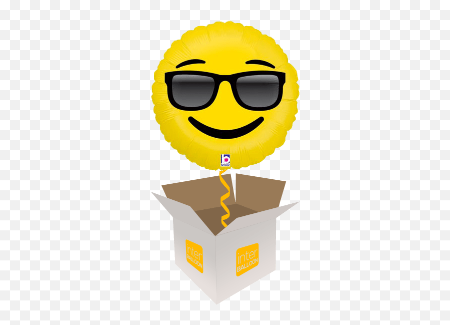 Emoji Helium Balloons Delivered In The Uk By Interballoon - Happy Birthday 60th Balloons,Emoji Builder
