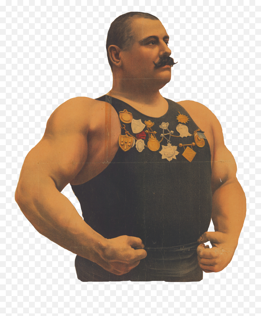 Strongman Sportsman Sticker Emoji,Strong Man Emoji