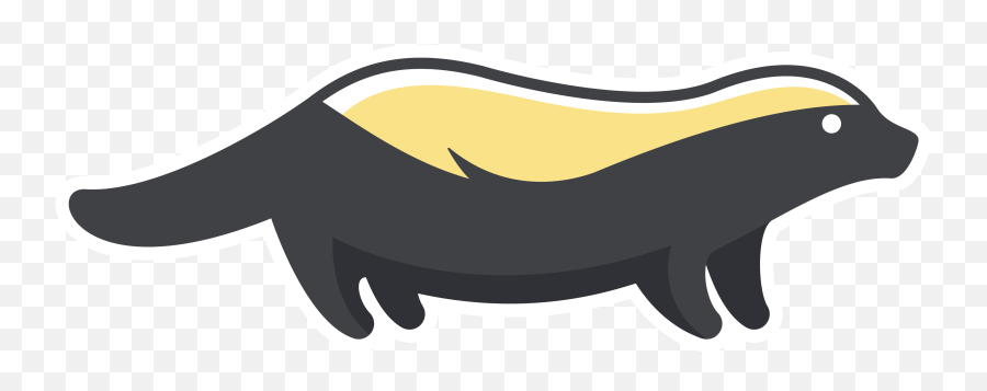 Honey Badger Digital Clipart - Automotive Decal Emoji,Honey Badger Emoji