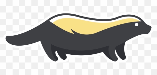 Honey Badger Digital Clipart - Automotive Decal Emoji,Honey Badger Emoji
