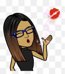 Picture Of Your Bitmoji Character - Bitmoji Girl With Brown Hair And Brown Eyes Emoji,Sunglasses Emoji Snapchat