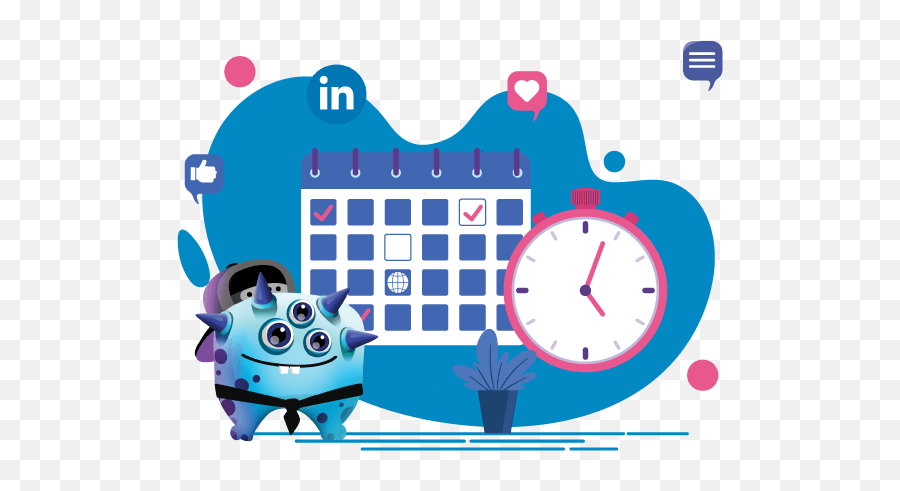 Agendar Post No Linkedin - Ferramenta De Agendamento De Post Vector White Hotel Icon Emoji,Como Colocar Emoticons Nas Postagens Do Facebook