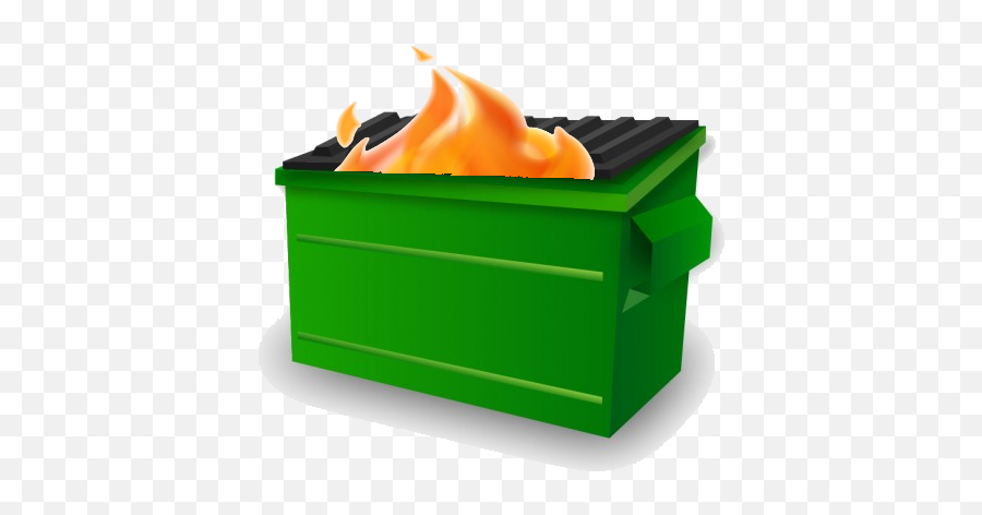 Grimes On Twitter - Dumpster Fire Emoji Slack Full Size Dumpster Fire Clip Art,Twitter Emoji