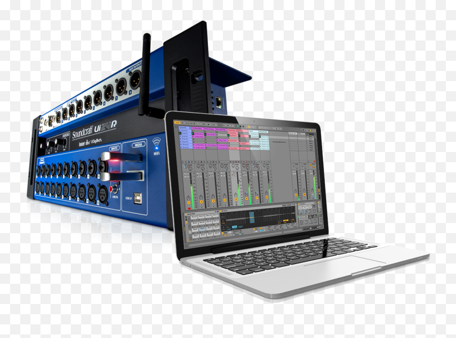 Soundcraft And Ableton - A Soundcraft Professional Audio Consola Digital Soundcraft Ui24r Emoji,Add Emojis On Mixer