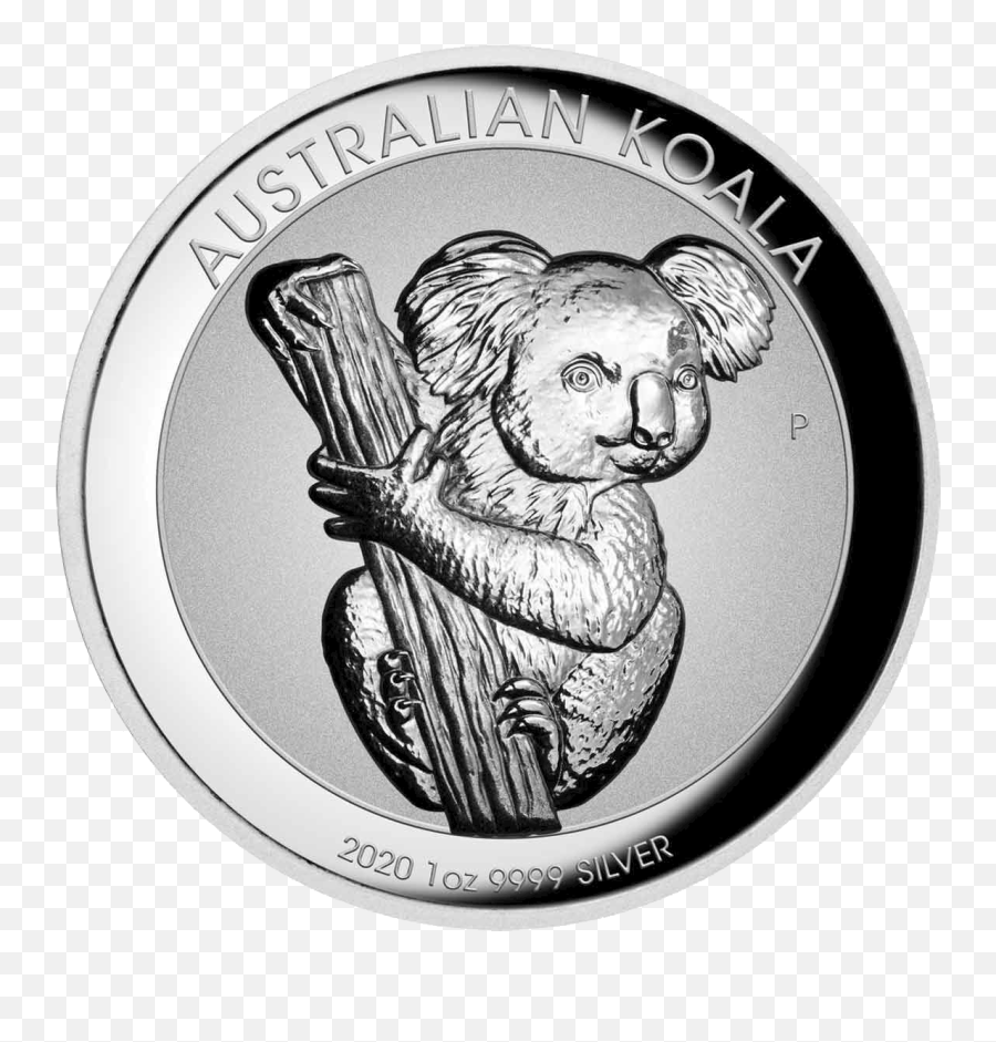 2020 1 Australian Koala Incused Silver Proof 1 Oz - Coin Emoji,Flan Emoji