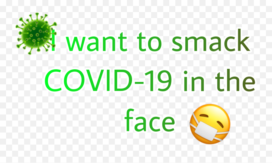 Covid19 Covidsucks Covid Sticker - Vertical Emoji,Face Smack Emoji