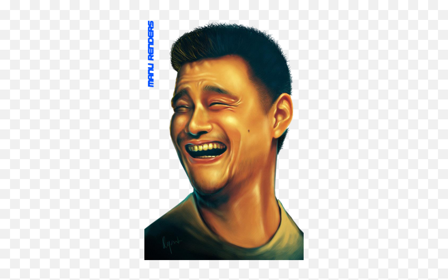 Face Png Face Transparent Background - Yao Ming Meme Art Emoji,Yao Ming Meme Emoticon