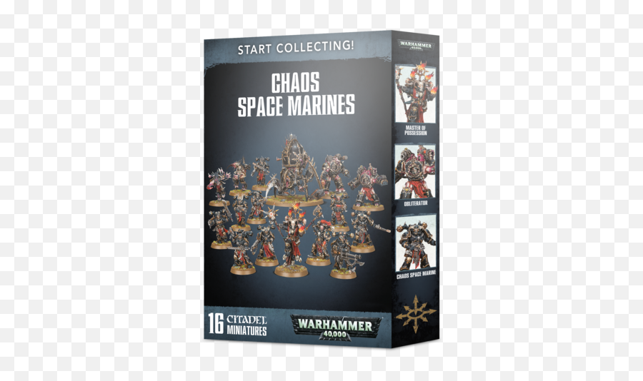 Games Workshop Start Collecting Chaos Space Marines - Start Collecting Chaos Space Marines Emoji,Warhammer 40k Tabletop Emotion Mask