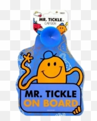 Big Sister Baby Brother On Board Personalised Car Sign - Mr Tickle Emoji,Car Emoticon Sign