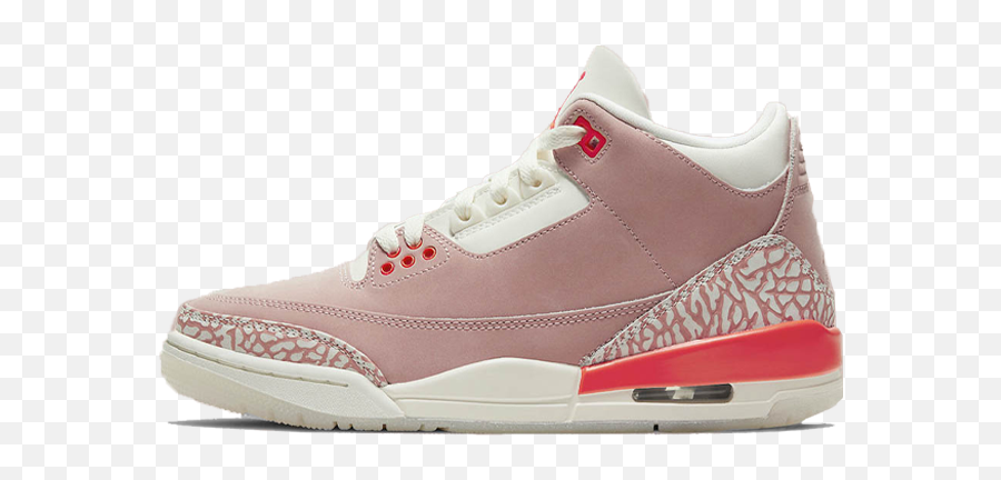 Air Jordan 3 Retro Wmns Rust Pink - Air Jordan 3 Wmns Rust Pink Emoji,Emoji Outfits With Jordans For