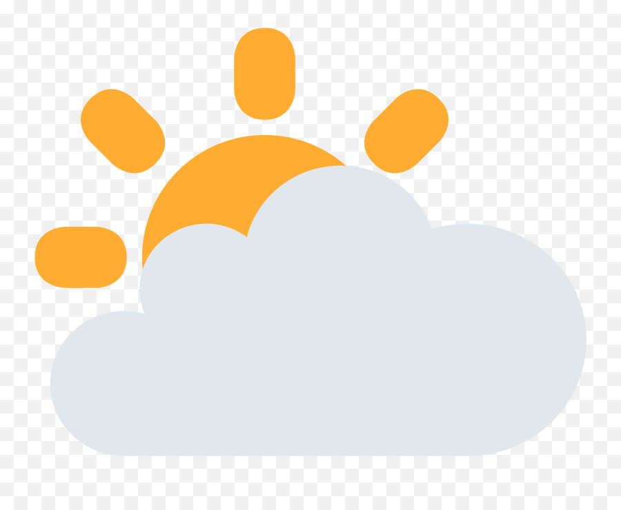 Sun Behind Large Cloud Emoji Meaning - Memes De Boca Con Santos,Tornado Emoji