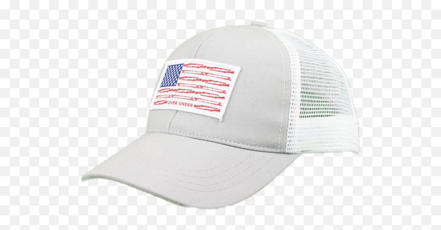 Top Gun Hat Png - Shotgun Flag Mesh Back Cap Grey Baseball For Baseball Emoji,Emoji Snapback