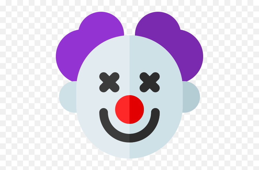 Clown - Dot Emoji,Clown Emoticon Skype