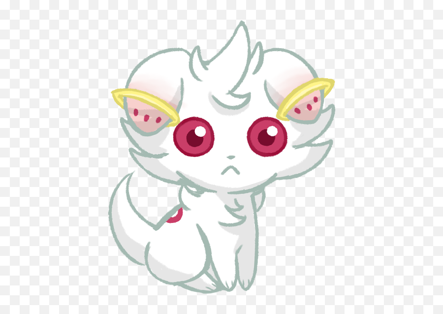 Image - Kyubey Espurr Emoji,Contract Madoka Magica Emoticon