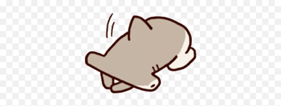Shark Time Stickers - Language Emoji,21 Lazy Bear And Rabbit Wechat Expression Emoji