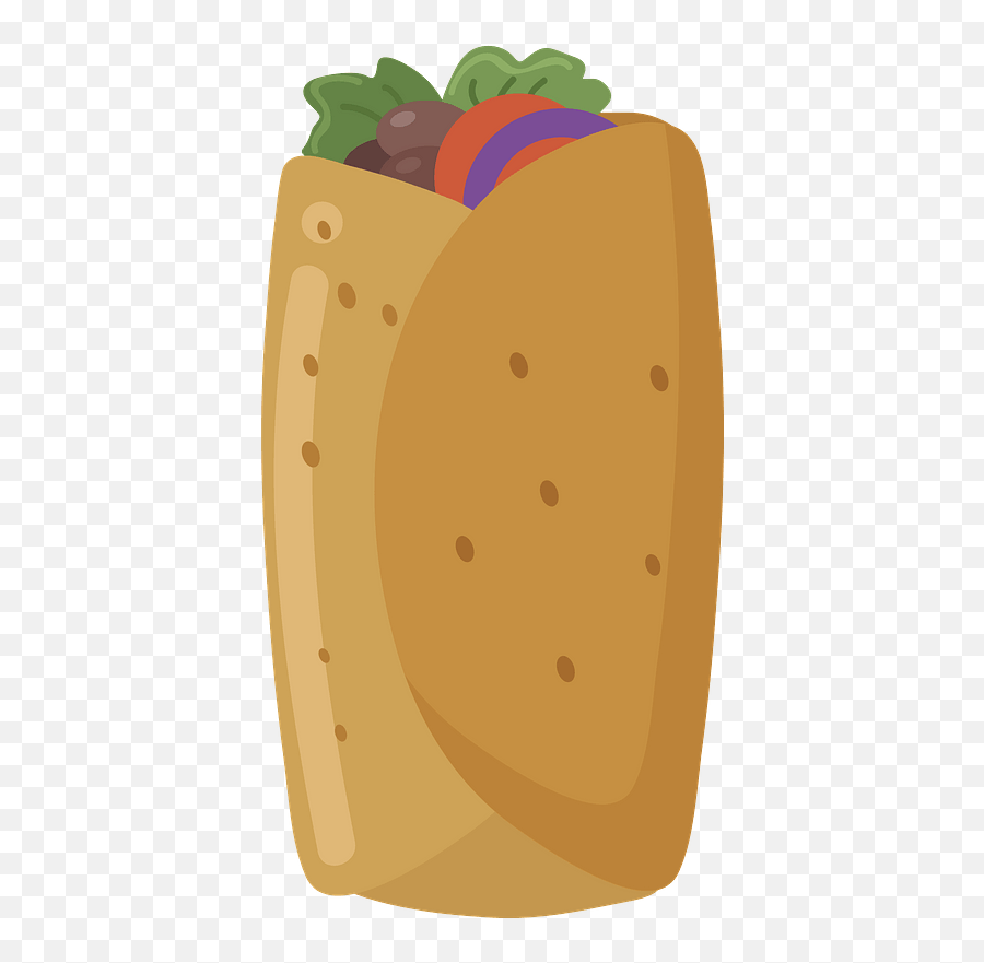 Burrito Clipart Free Download Transparent Png Creazilla Emoji,Fajita Emoji