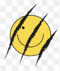 Scarred Happiness We Are Meant To Live A Life Ofu2026 By Le Emoji,Smile Emoji Unsettling Eyes