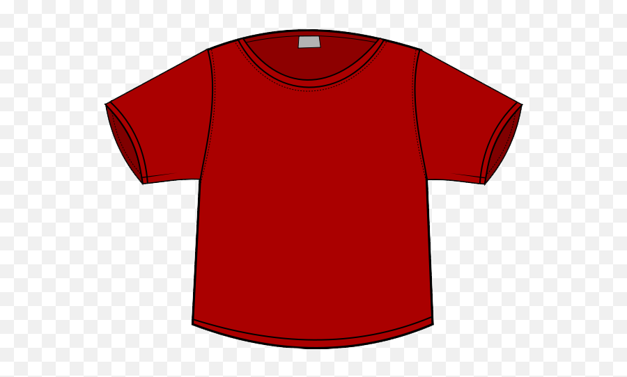 T Shirt Black Shirt Clip Art Free Vector In Open Office - Red Shirt Clip Art Emoji,Emoji Shirts And Pants
