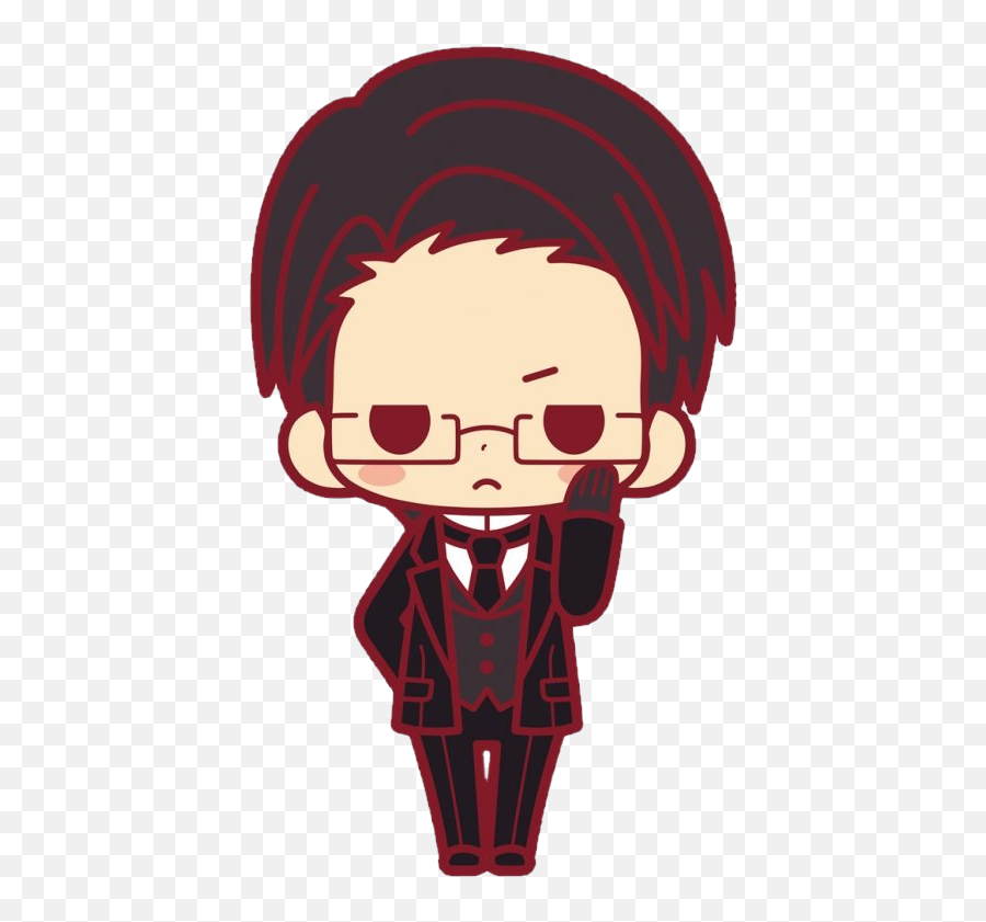 Black Butler Emoji Clipart - Black Butler Emoji,Butler Emoji