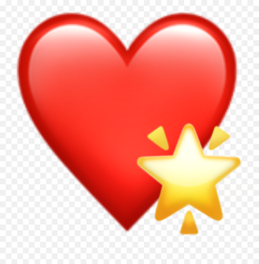 Sticker - Girly Emoji,Star Heart Emoji
