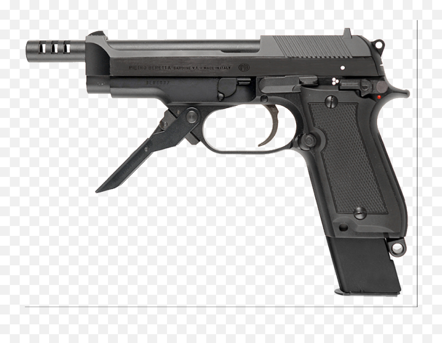 Gun Clipart Hand Gun Gun Hand Gun - Beretta 93r Png Emoji,Pistol Emoji