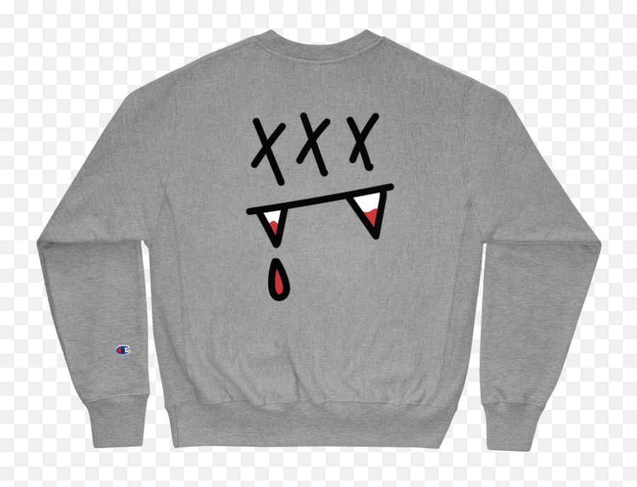 Vamp Crewneck Sweater - Long Sleeve Emoji,Emoji Sweaters