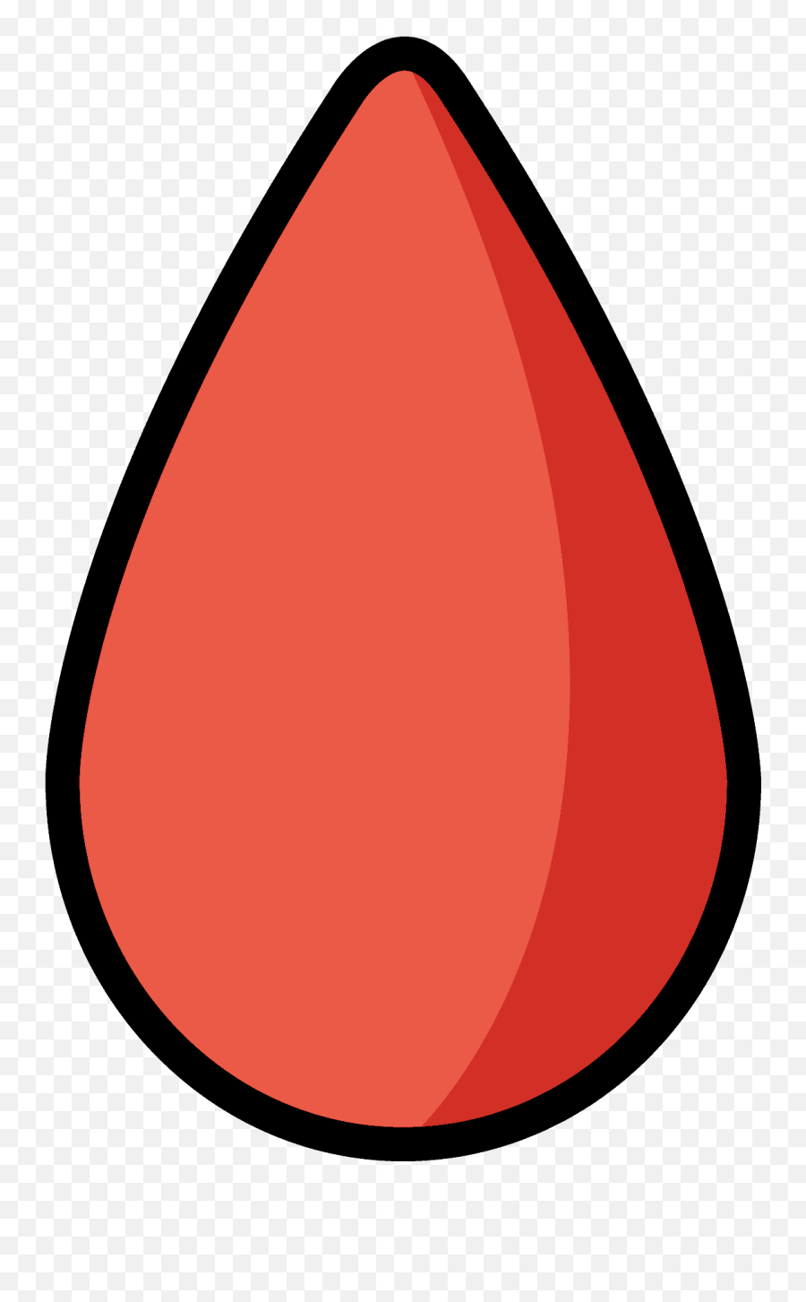 Drop Of Blood Emoji Clipart - Blood Emoji,Donation Emoji